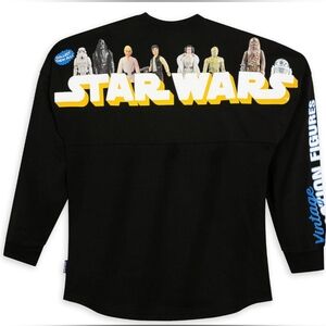 Disney Spirit Jersey Star Wars Action Figure Long Sleeve Top Size XXL NWT